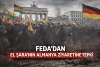 FEDA’dan Ahmed El Şara’nın Almanya Ziyaretine Tepki: Avrupa Genelinde Protesto Çağrısı